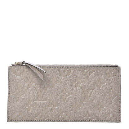 Louis Vuitton Empreinte Felicie Chain Wallet Zippered Insert Tourterelle 1 of 6