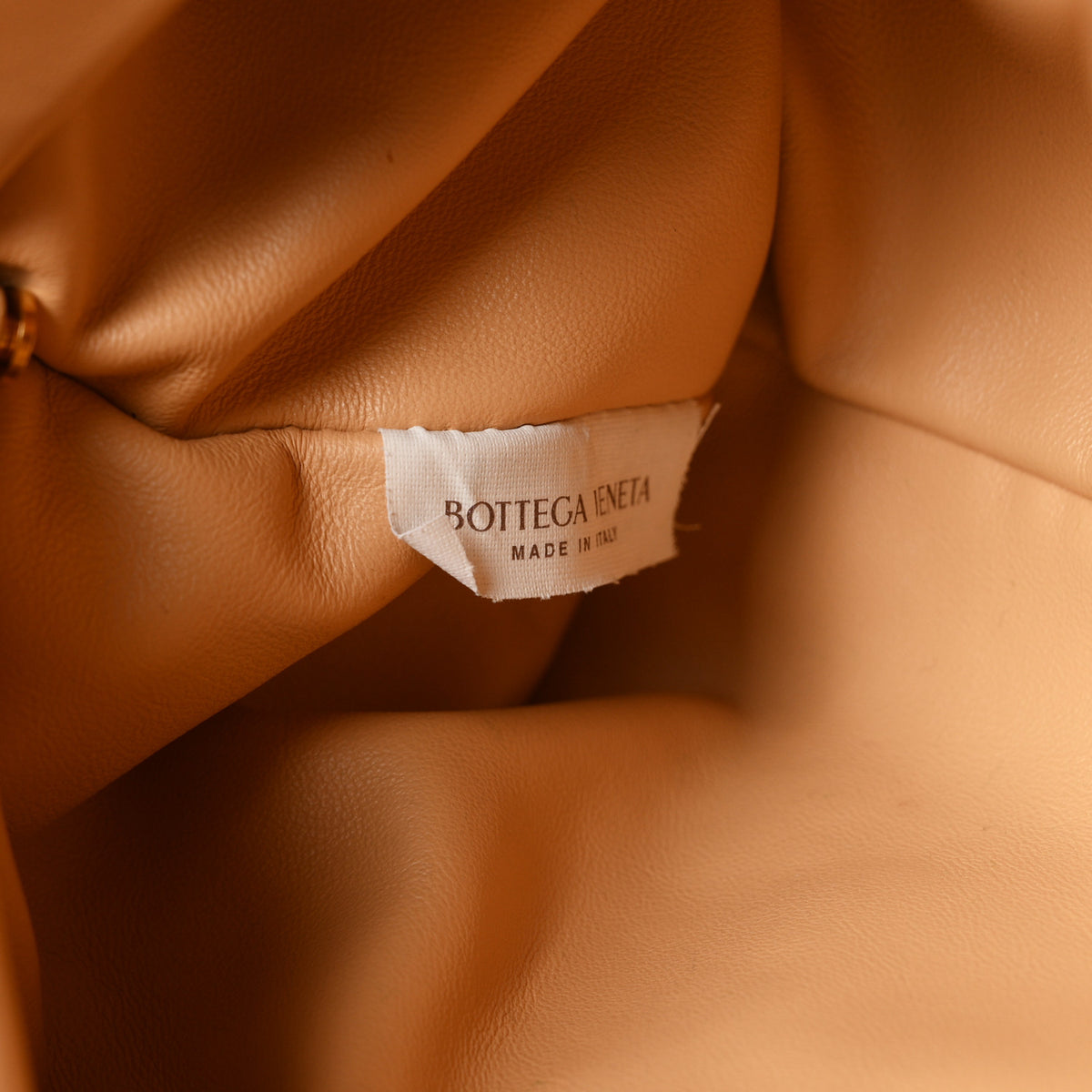 Calfskin The Pouch Chain Almond