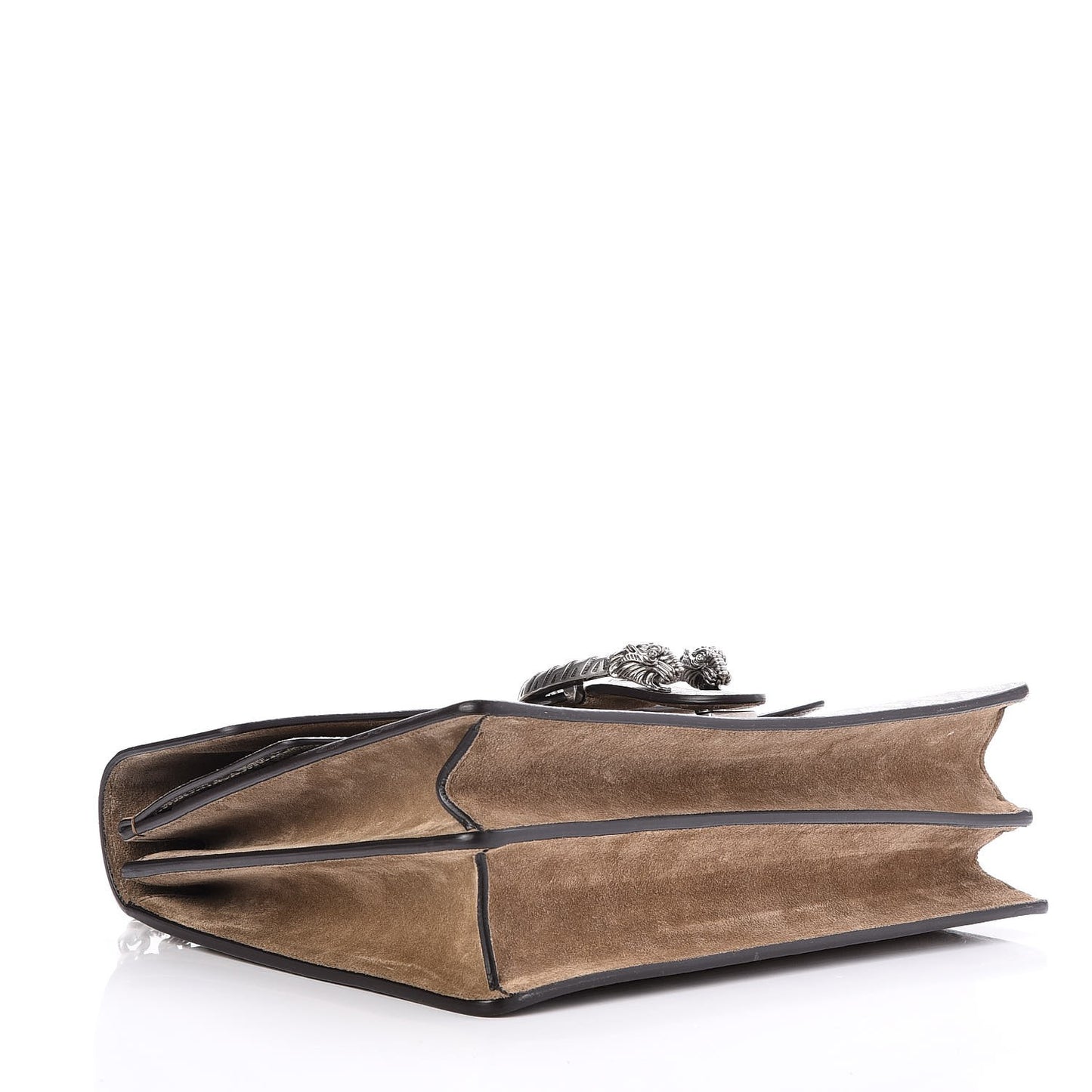 GG Supreme Monogram Medium Dionysus Shoulder Bag Taupe