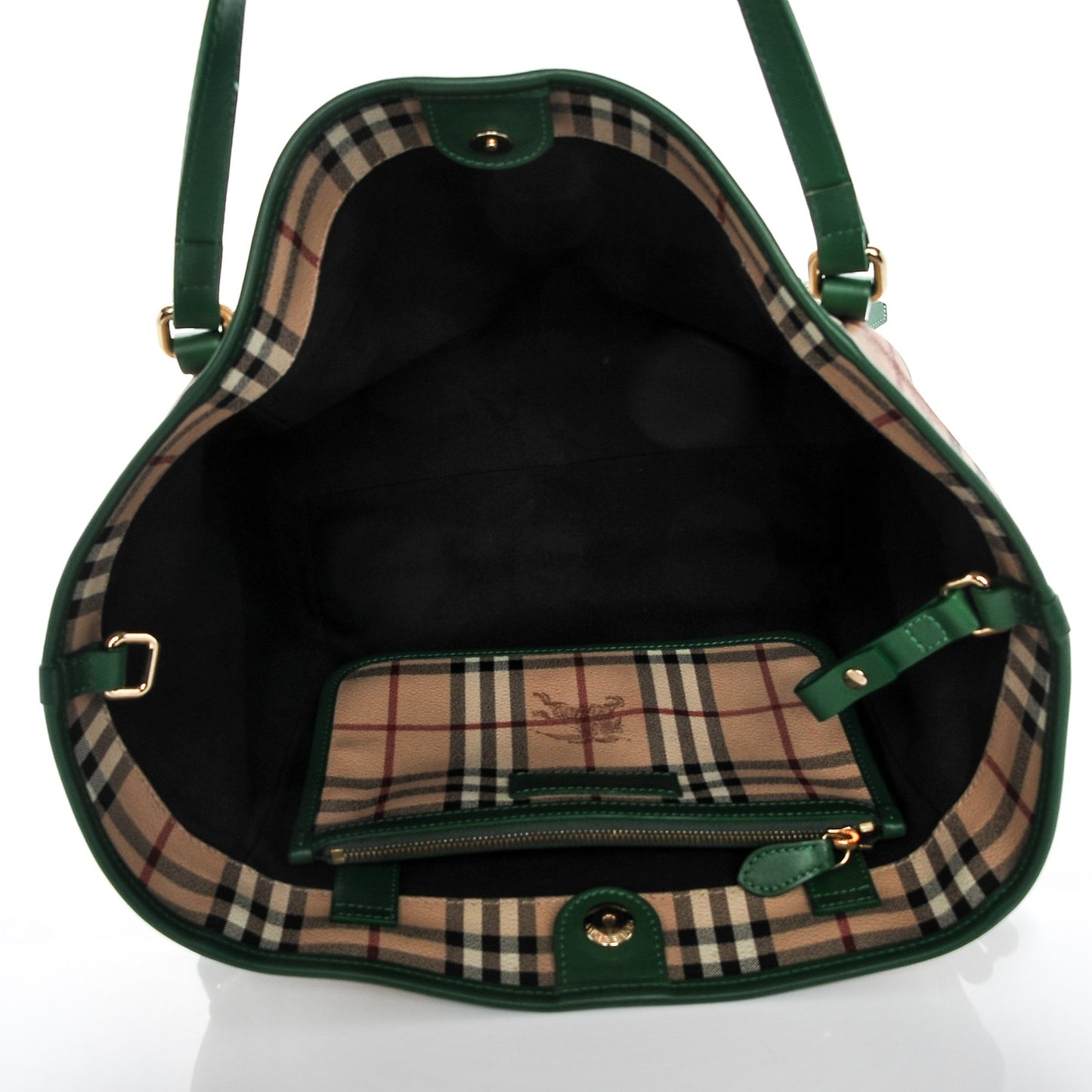 Haymarket Check Small Canterbury Tote Pine