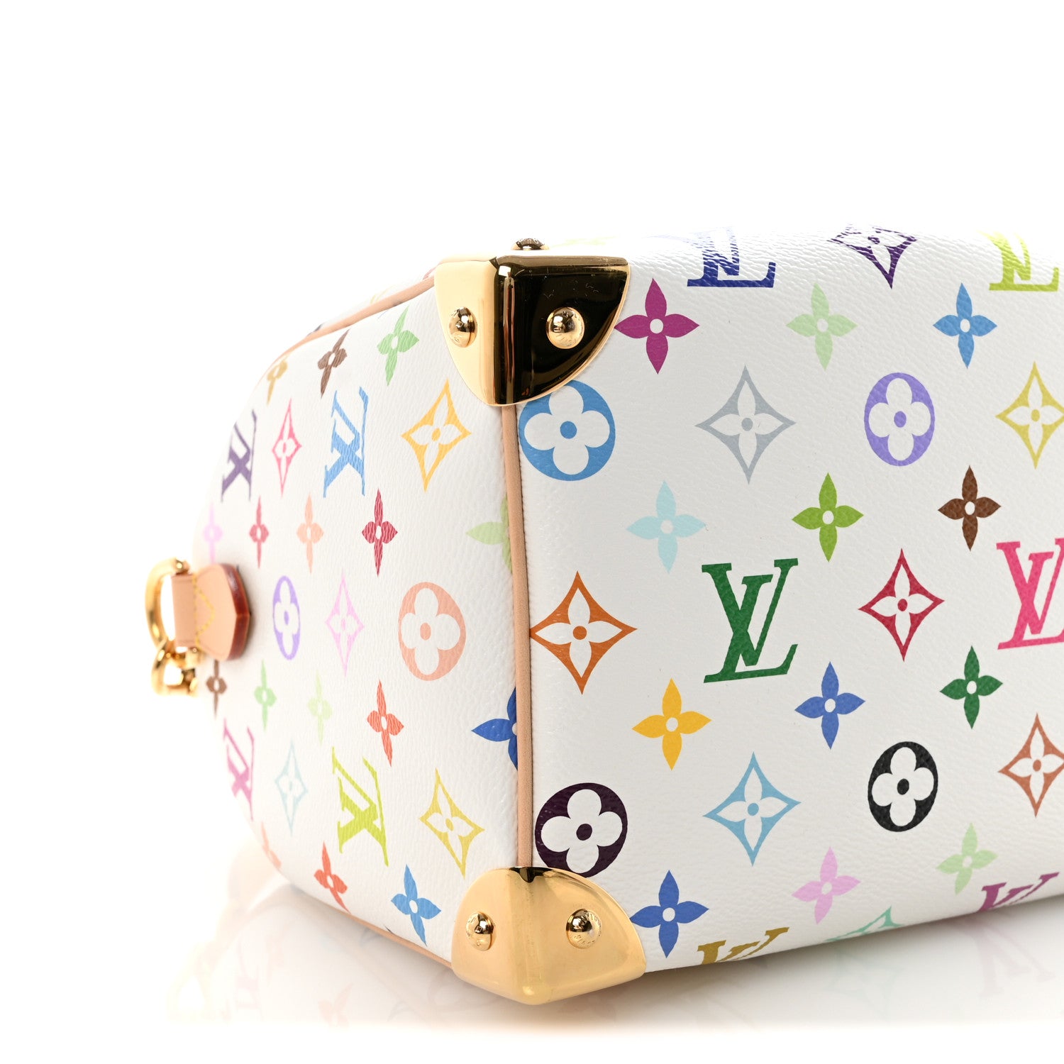 Louis Vuitton LV X TM Monogram Multicolor Speedy Bandouliere 25 White 8 of 9