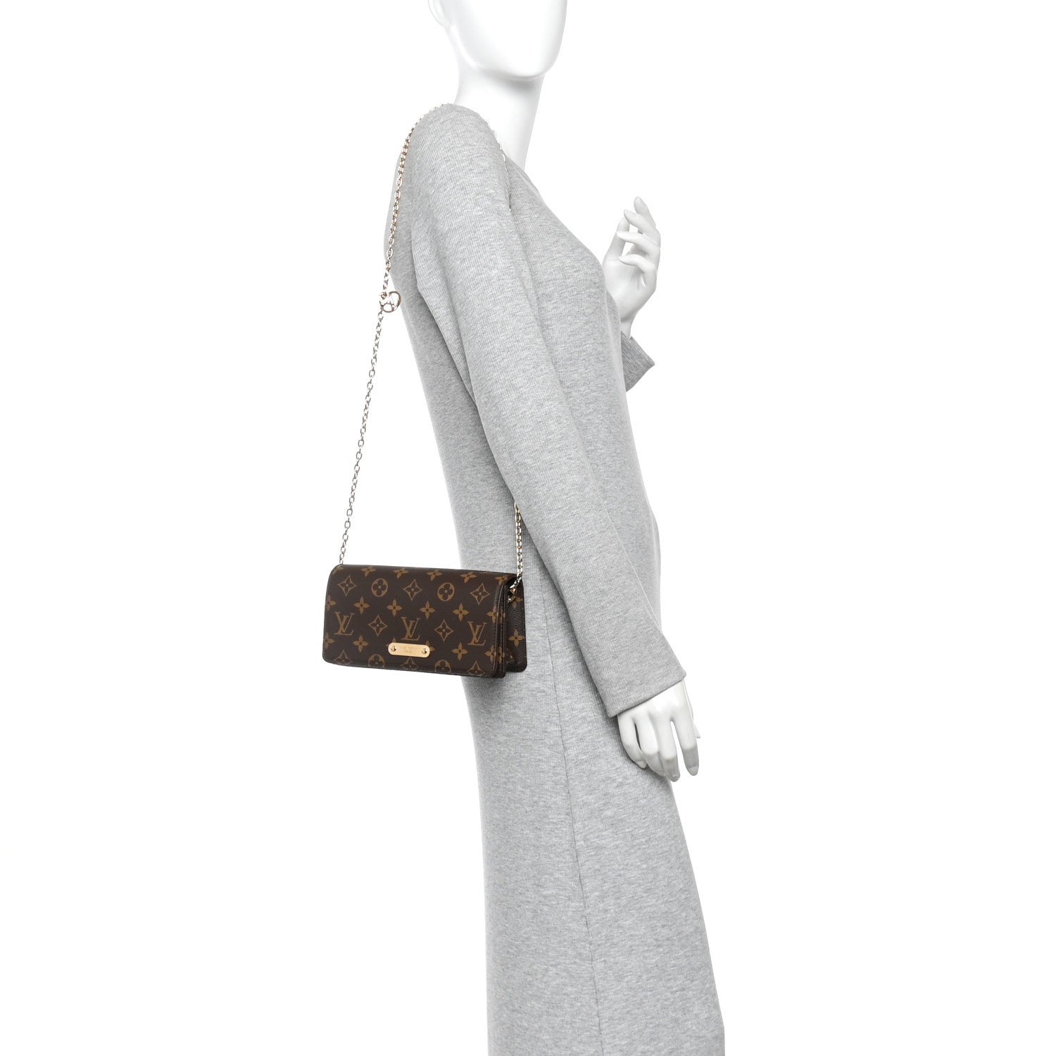 Louis Vuitton Monogram Lily Wallet On Chain 2 of 10