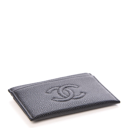 Chanel Caviar Timeless CC Card Holder Black 4 of 9