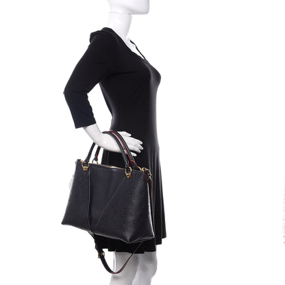 Louis Vuitton Empreinte V Tote MM Marine Rouge 3 of 11