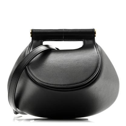 Bottega Veneta Calfskin Small Fisherman Bag Black 1 of 9