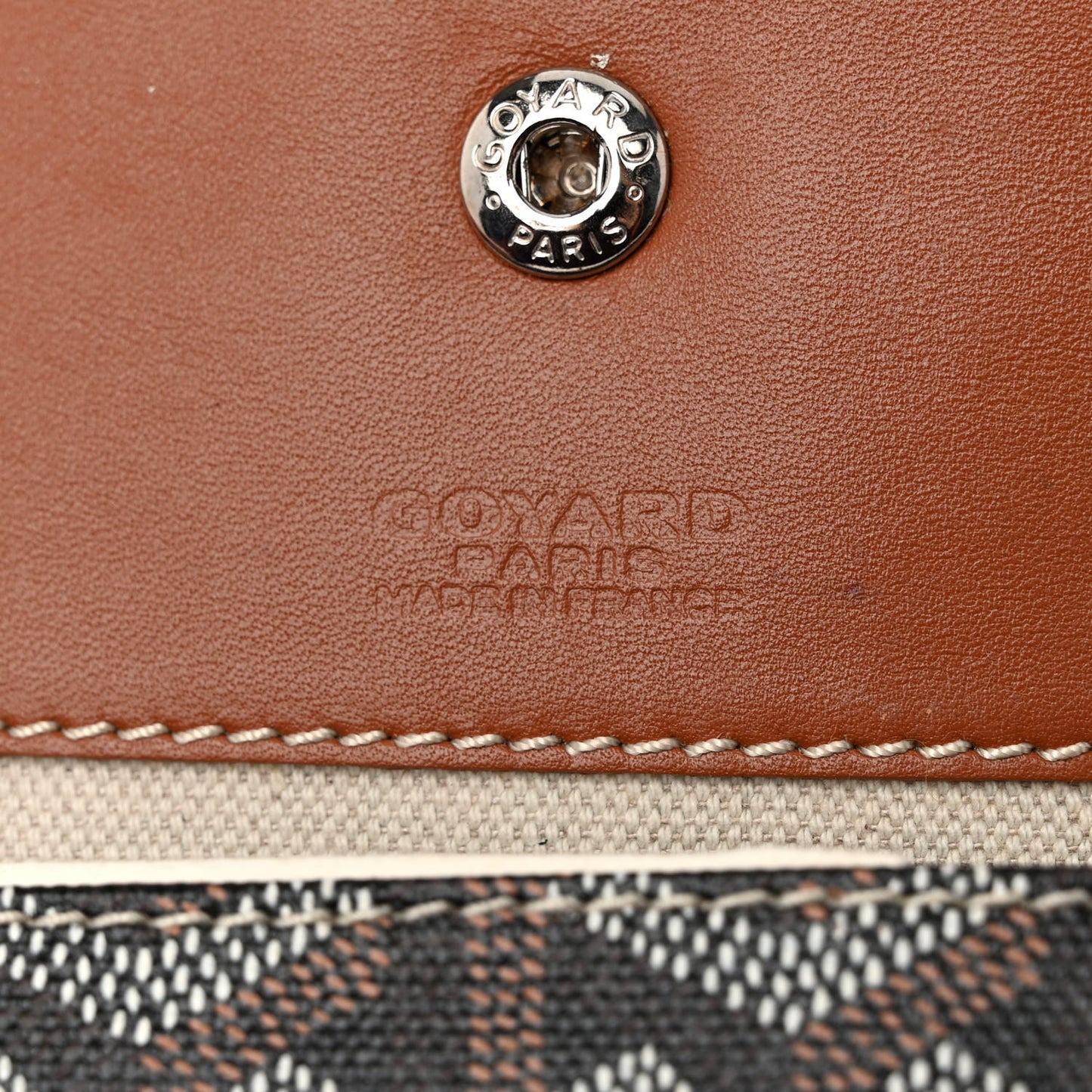 Goyardine Saint Louis PM Black Gold