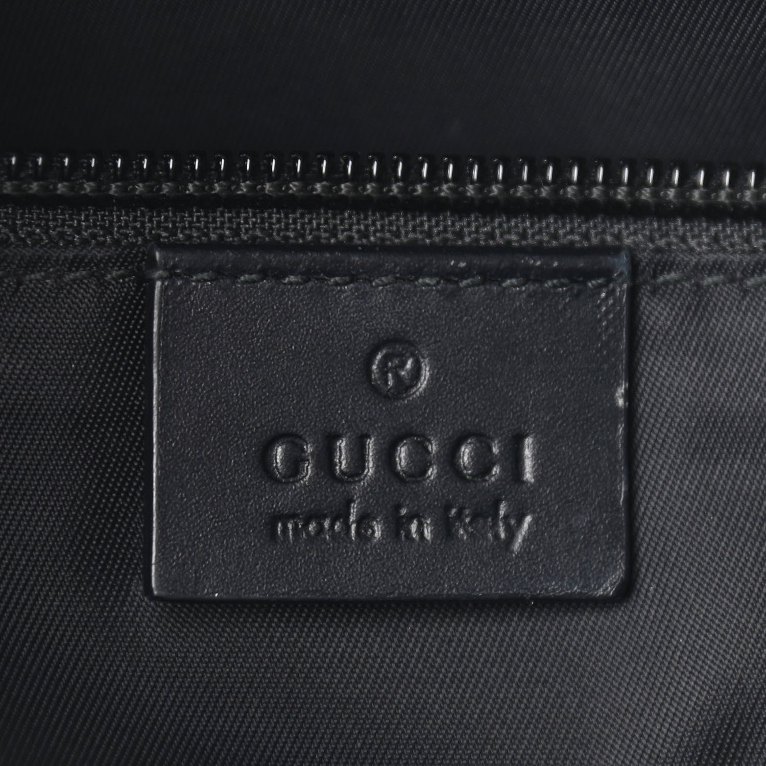 Gucci GG Supreme Monogram Web Messenger Bag Black 6 of 9