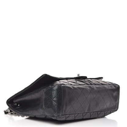 Chanel Lambskin Quilted Maxi Single Flap Black 4 of 28