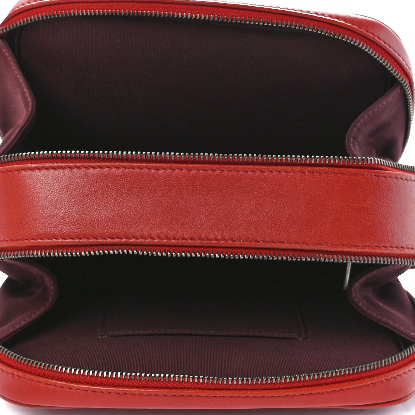 Lambskin Quilted Small Coco Boy Camera Case Red