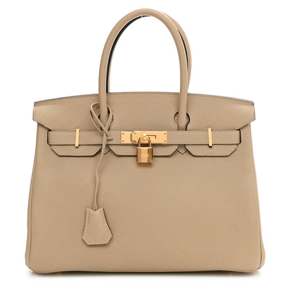 Hermes Togo Birkin 30 Trench 1 of 9