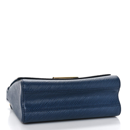 Louis Vuitton Epi Twist Shoulder Bag MM Indigo 4 of 8