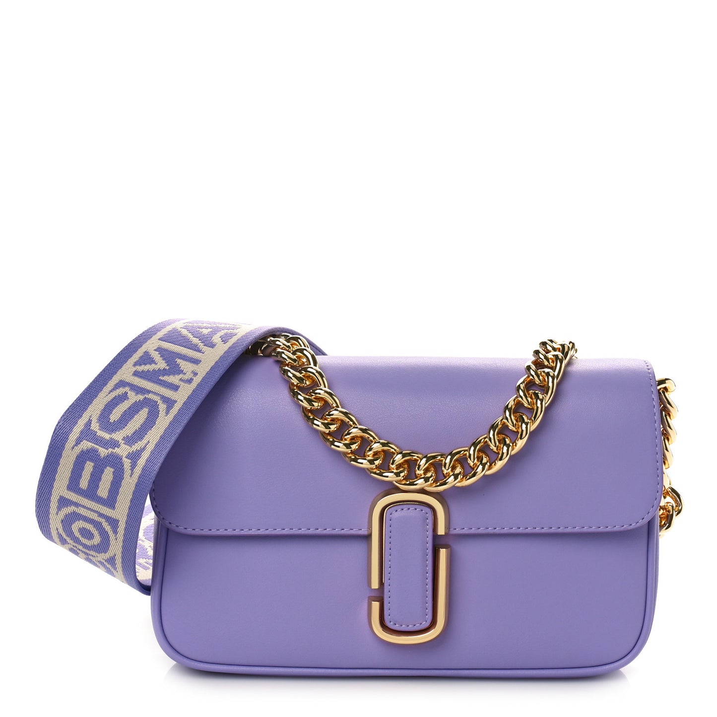 Calfskin The J Marc Shoulder Bag Lavender