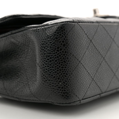 Chanel Caviar Quilted Medium Double Flap Black 8 of 10