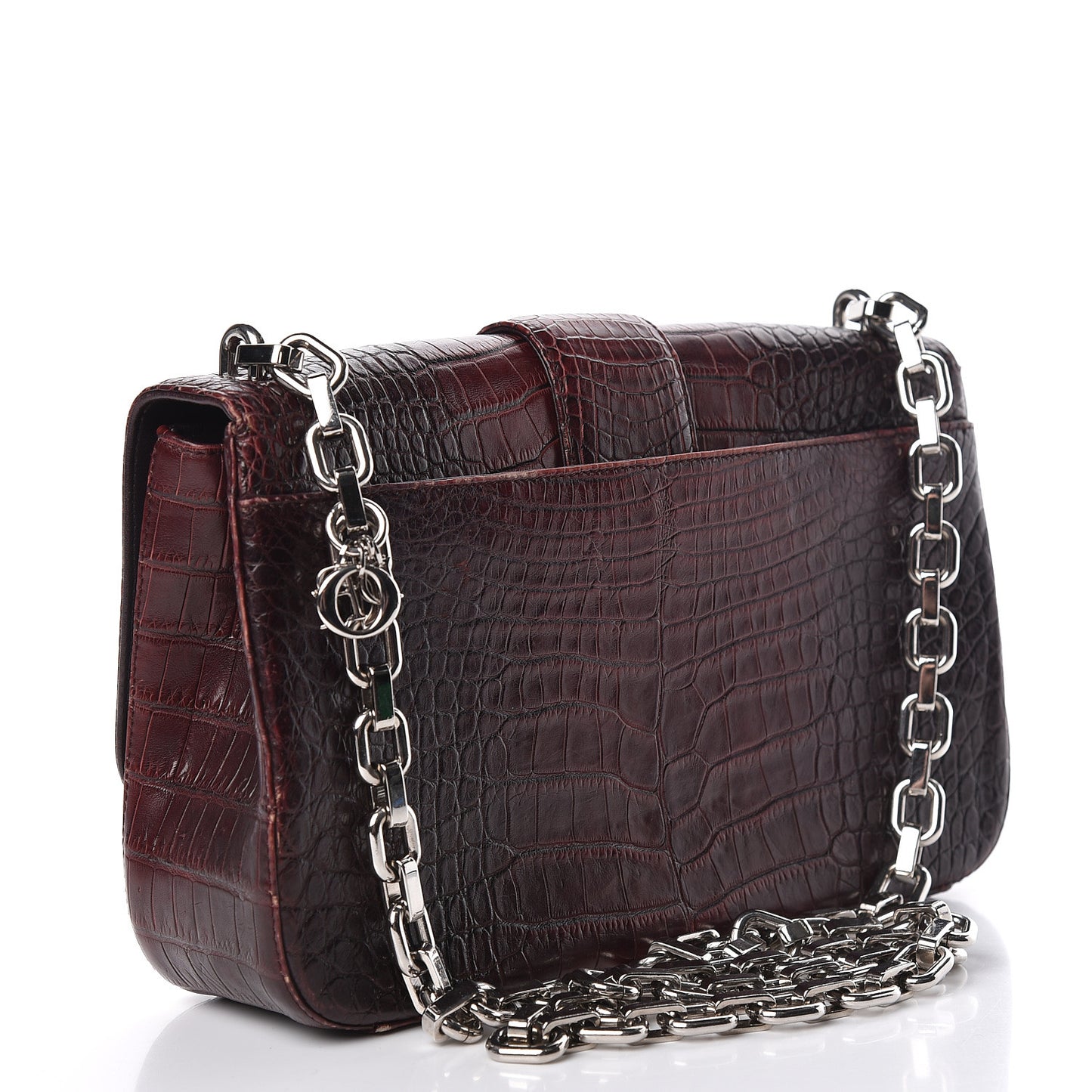 Crocodile Ombre Medium Miss Dior Flap
