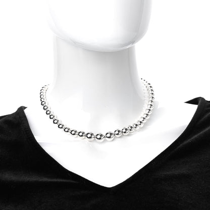 Tiffany Sterling Silver HardWear Graduated Ball Necklace 2 of 6