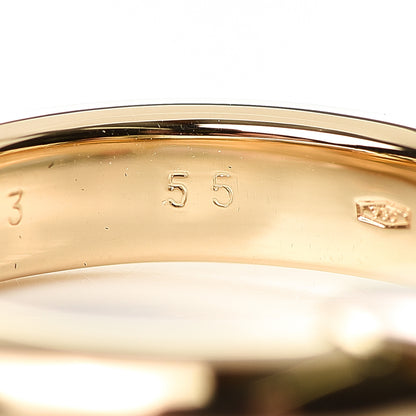 Cartier 18K Yellow White Pink Gold Trinity Band Ring 55 7.25 5 of 6