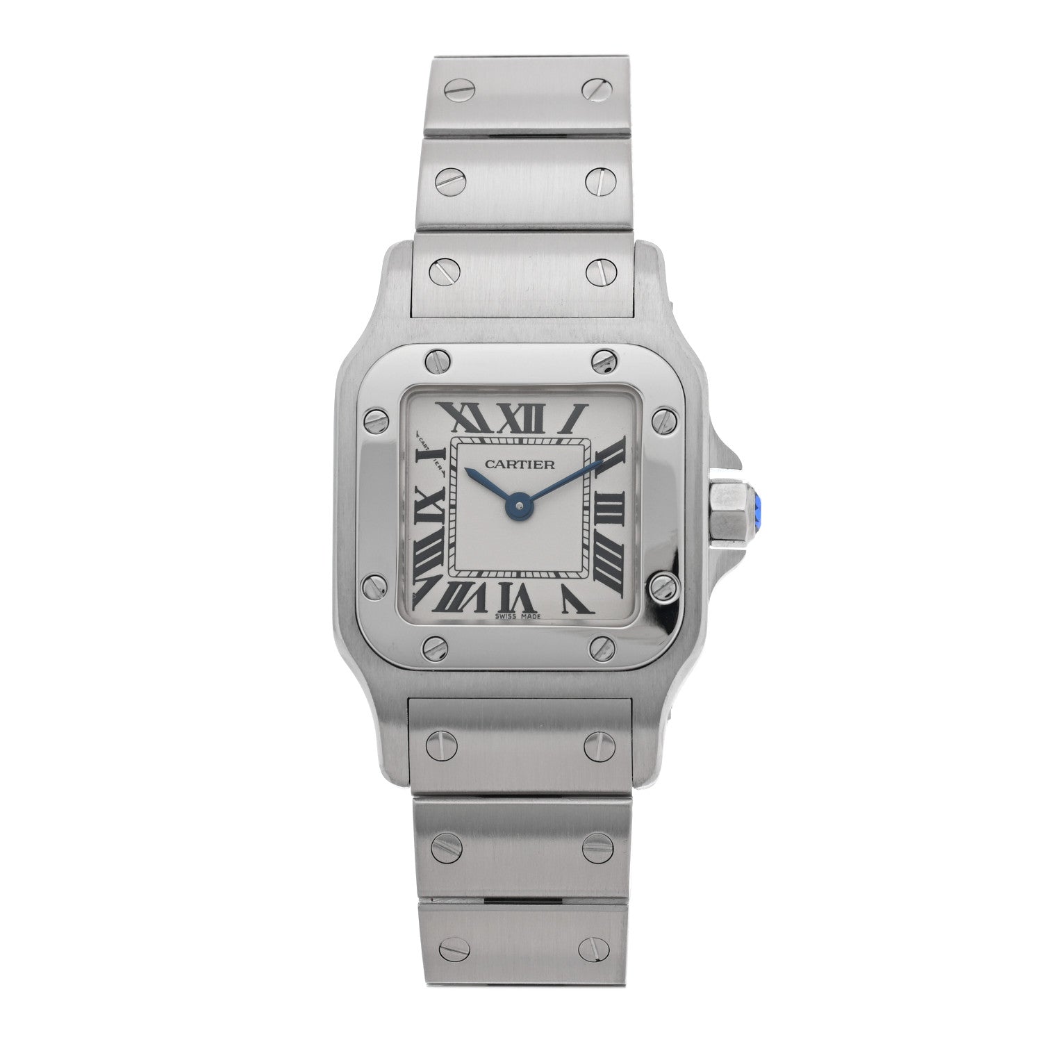 Cartier Stainless Steel 24mm Santos de Cartier Galbee Quartz Watch 1 of 4