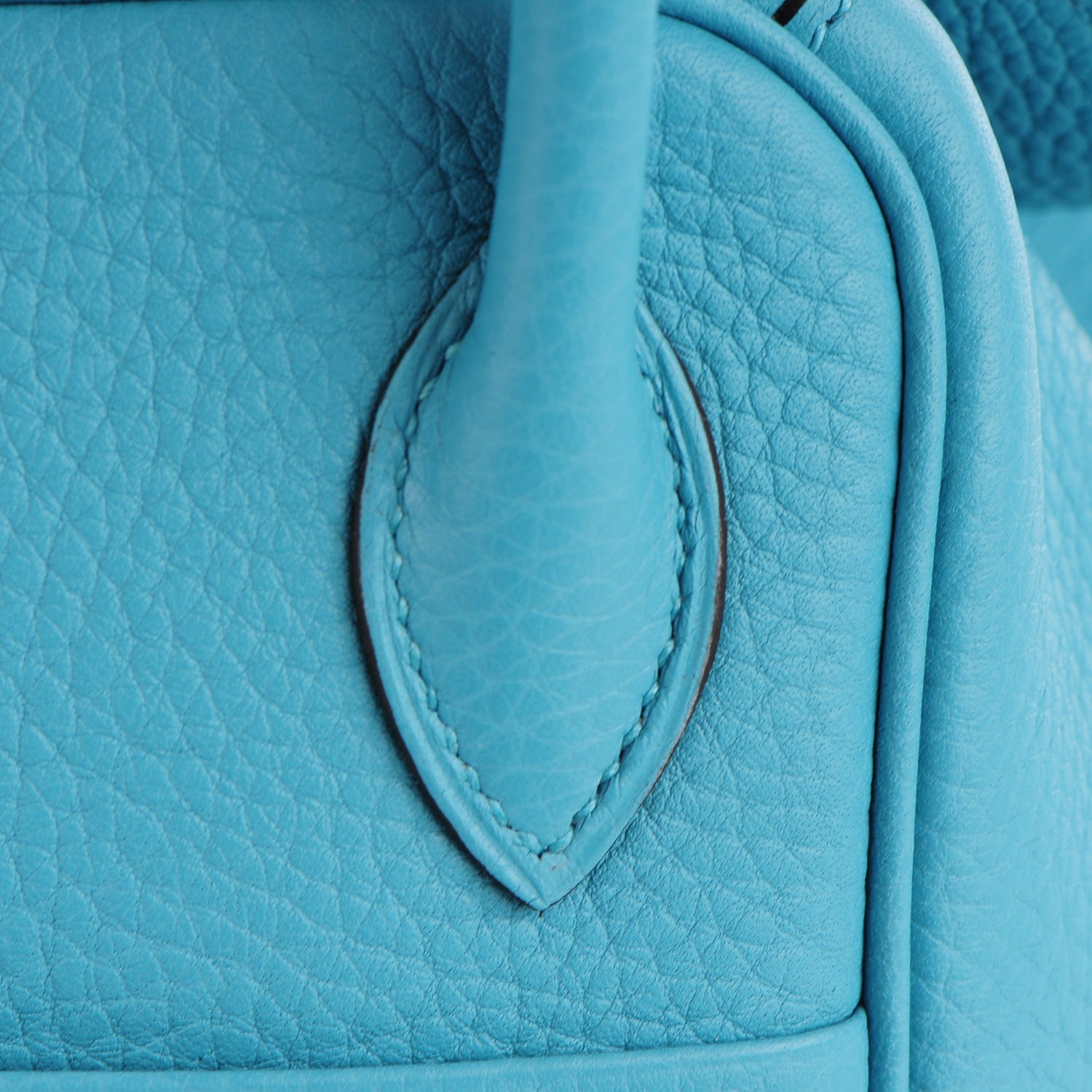 Hermes Taurillon Clemence Lindy 26 Bleu Saint Cyr 3 of 15