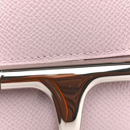 Hermes Epsom Mini Della Cavalleria Mauve Pale 13 of 14