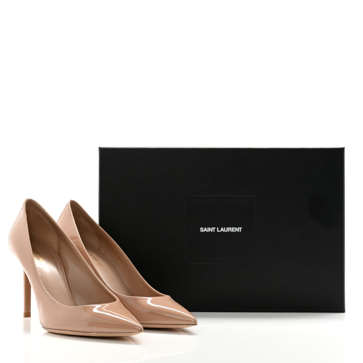 Patent Anja 85 Pumps 39 Nude