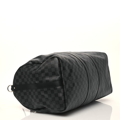 Louis Vuitton Damier Graphite Keepall Bandouliere 55 4 of 13