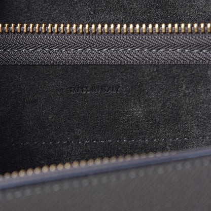 Celine Grained Calfskin Nano Belt Bag Grey 6 of 9