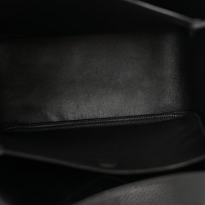 Prada Vitello Daino Soft Medium Dynamique Tote Black 5 of 13