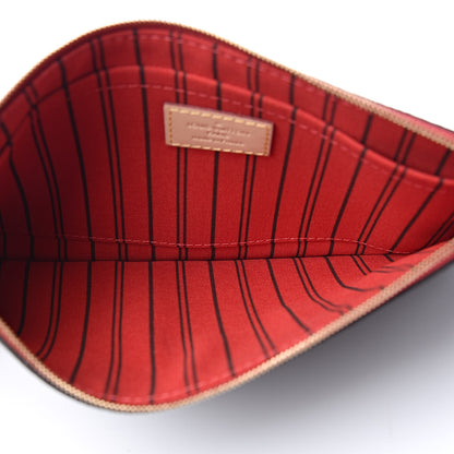 Louis Vuitton Monogram Neverfull MM GM Pochette Cherry 5 of 7