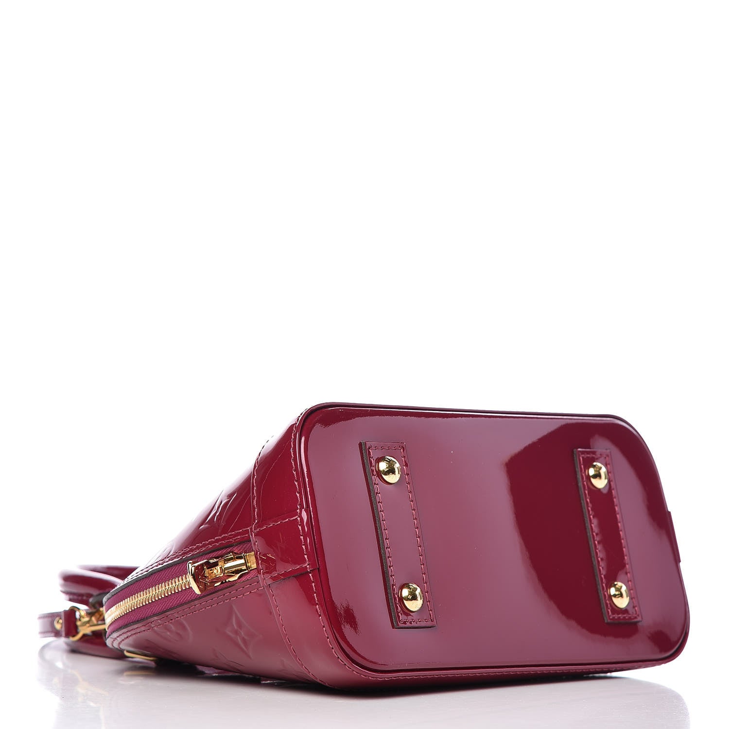 Louis Vuitton Vernis Alma BB Magenta 4 of 9