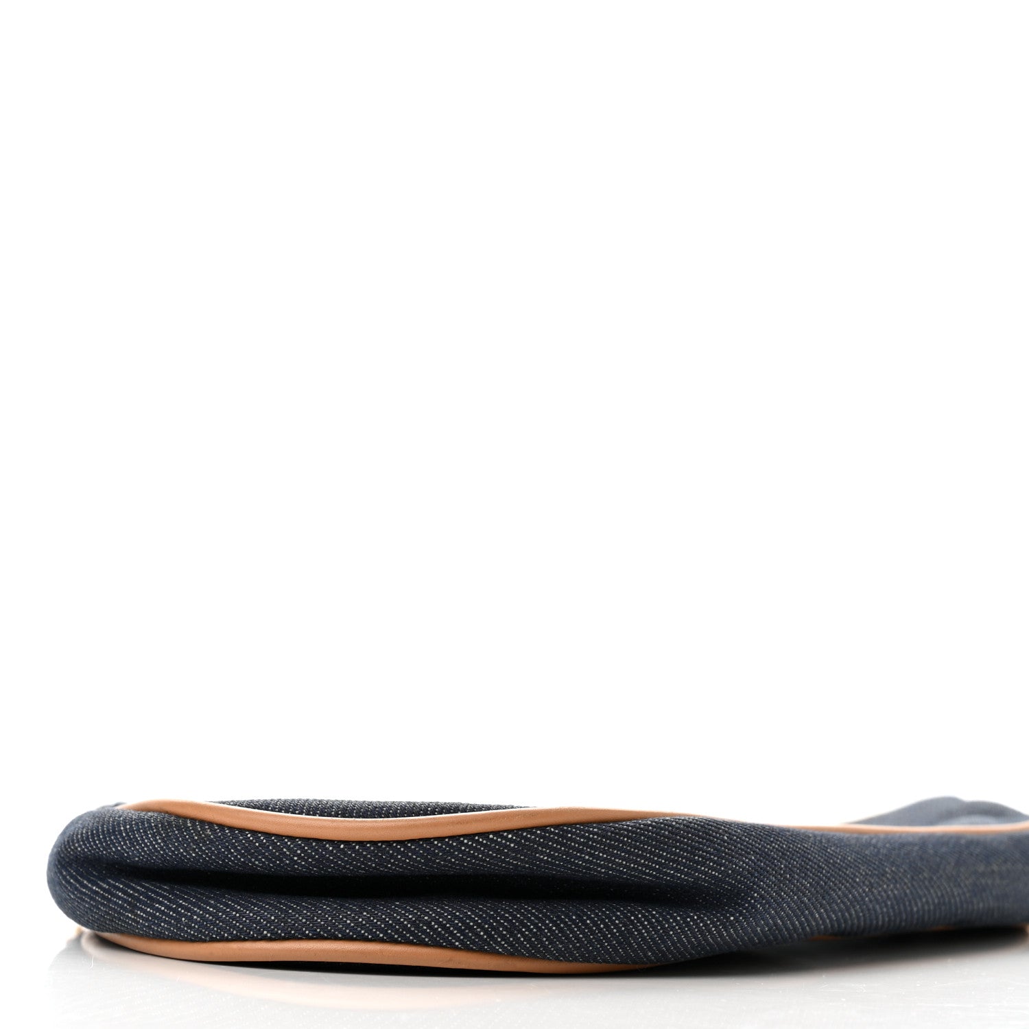 Christian Dior Denim Mini Saddle Pochette Navy 9 of 10