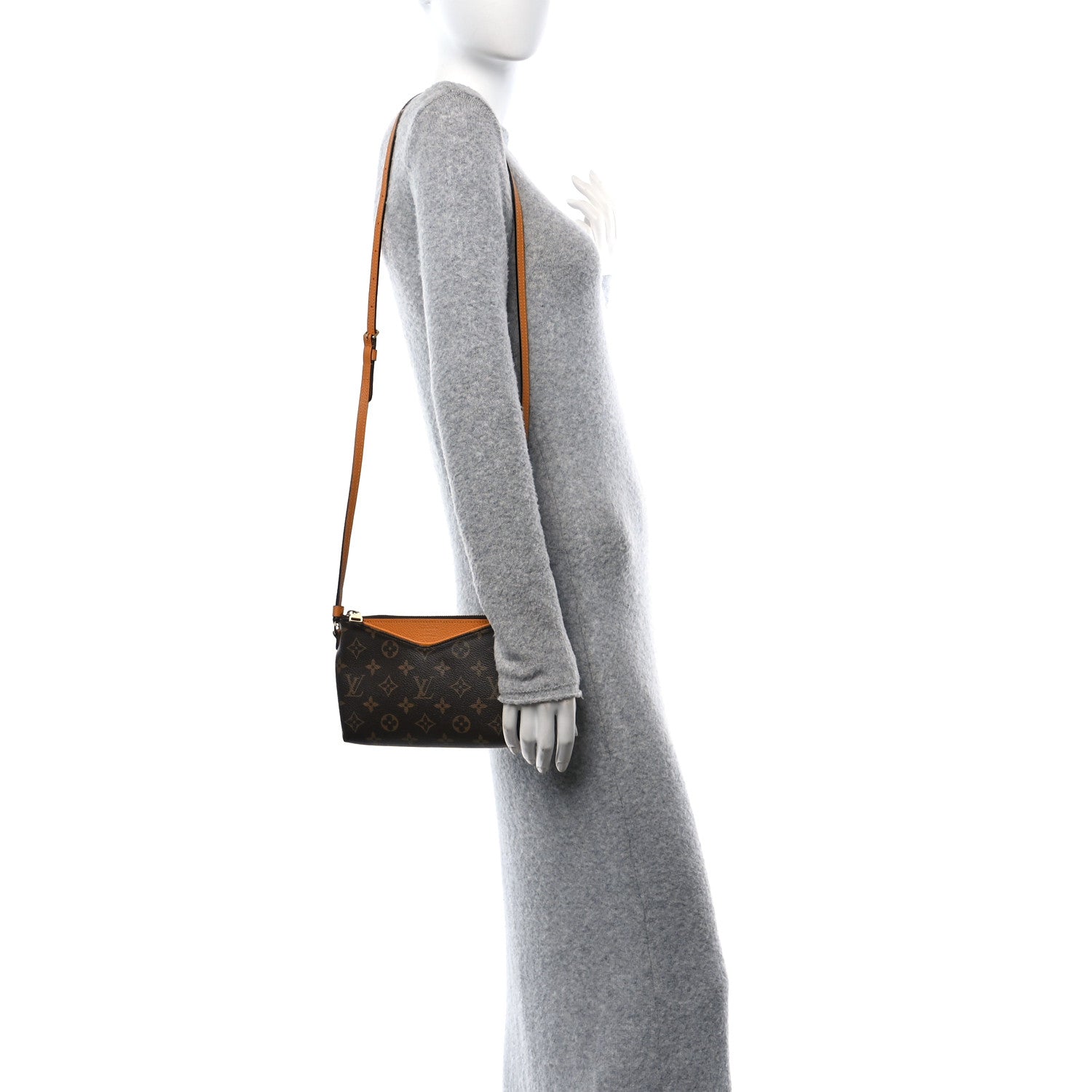 Louis Vuitton Monogram Pallas Uniformes Crossbody Safran 2 of 9