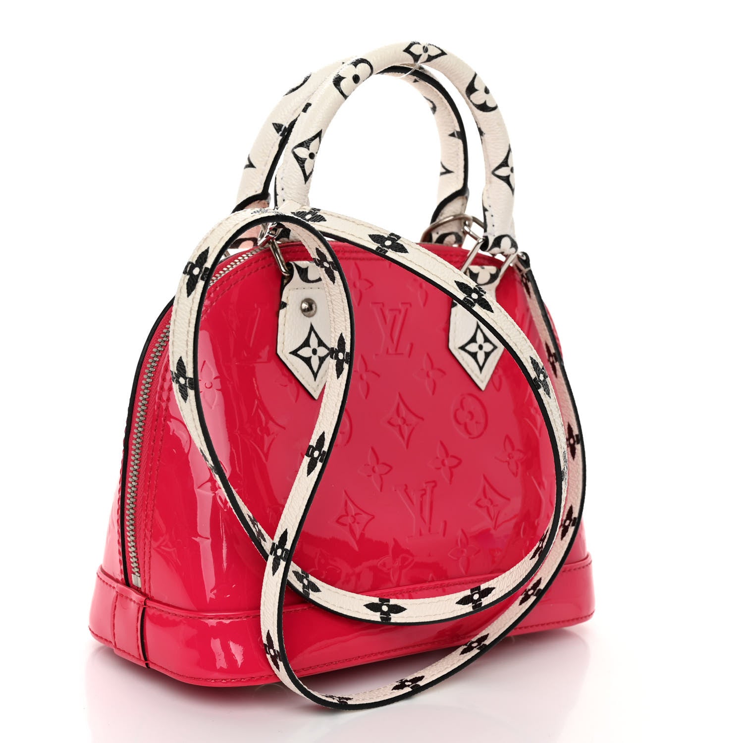 Louis Vuitton Vernis Alma BB Berlingot Pink 3 of 9