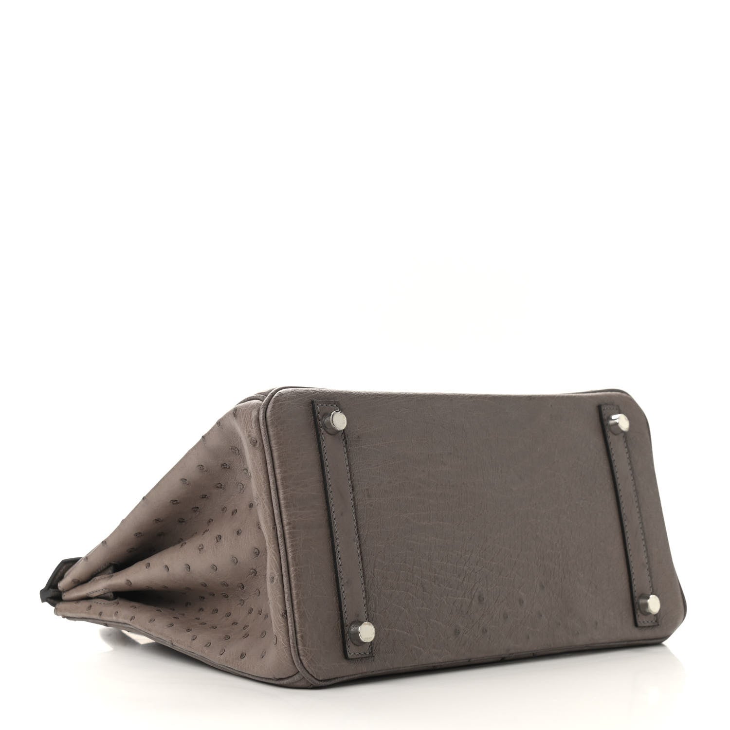 Hermes Ostrich Birkin 30 Gris Tourterelle 4 of 12