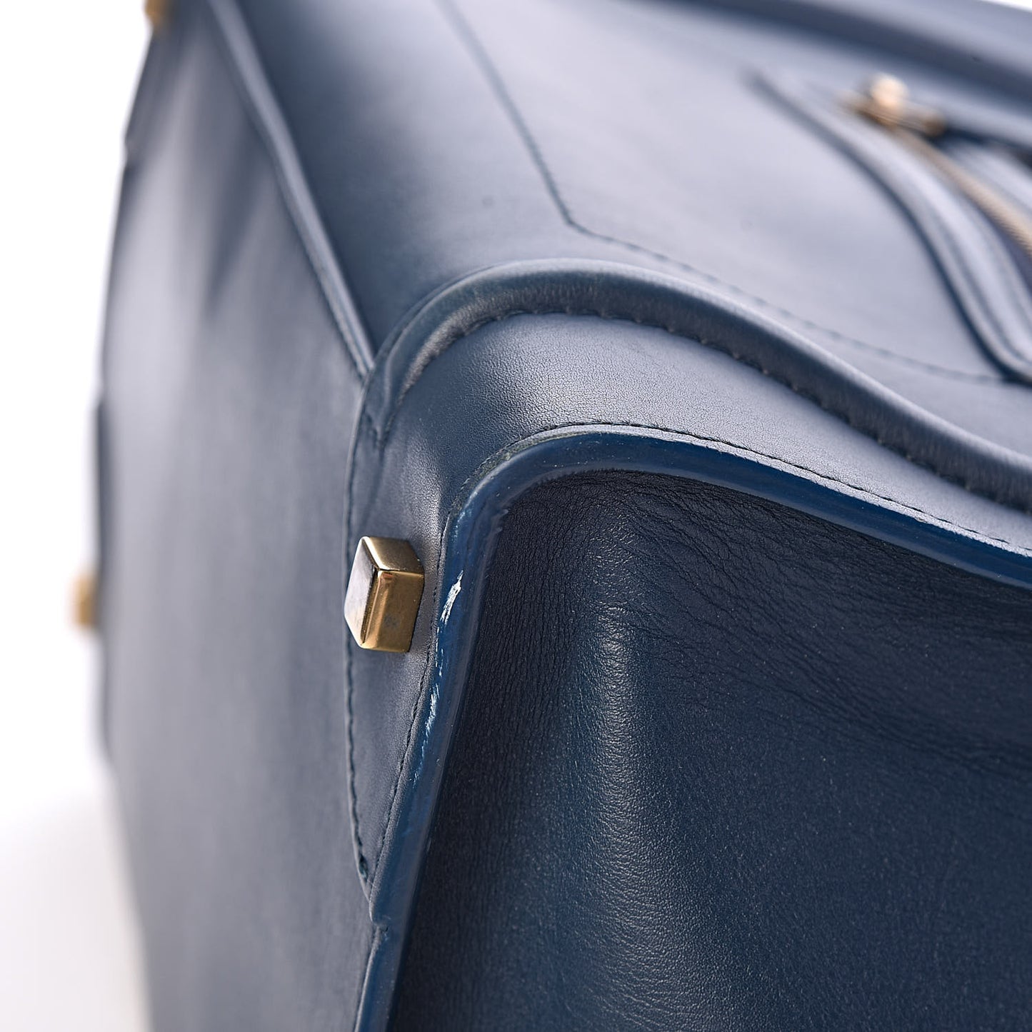 Smooth Calfskin Mini Luggage Deepsea