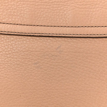Gucci Pebbled Calfskin Medium Soho Flap Crossbody Camelia 12 of 18