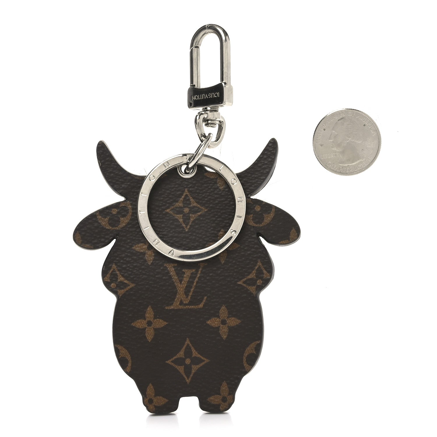 Louis Vuitton Monogram Chinese New Year LV Ox Bag Charm Key Holder