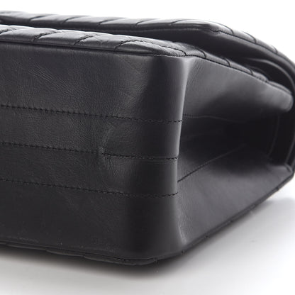 Chanel Aged Calfskin Chevron Quilted 2.55 Reissue 226 So Black 9 of 11
