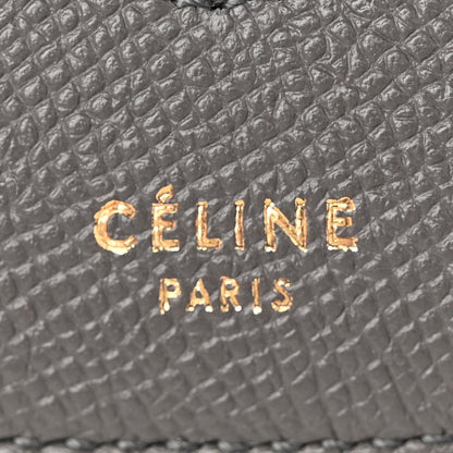 Celine Baby Grained Calfskin Medium Trotteur Grey 6 of 11