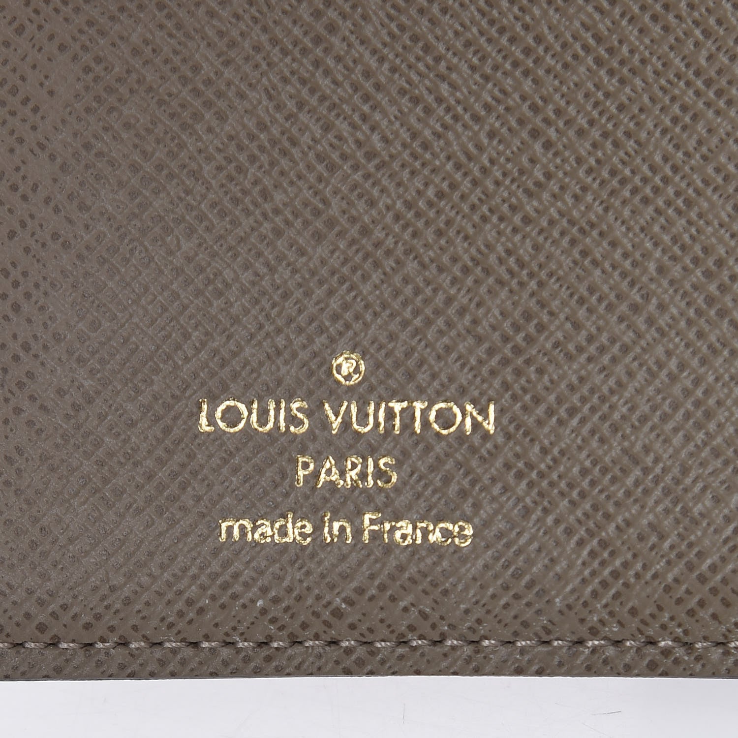 Louis Vuitton Damier Ebene Labels Small Ring Agenda Cover 6 of 12