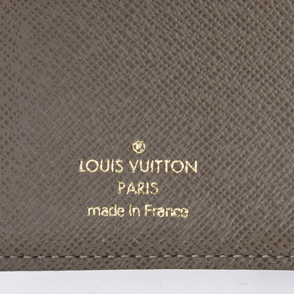 Louis Vuitton Damier Ebene Labels Small Ring Agenda Cover 6 of 12