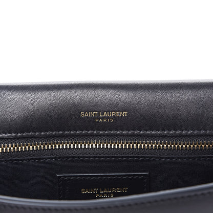 Saint Laurent Lambskin Monogram Tassel Kate 99 Black 6 of 10