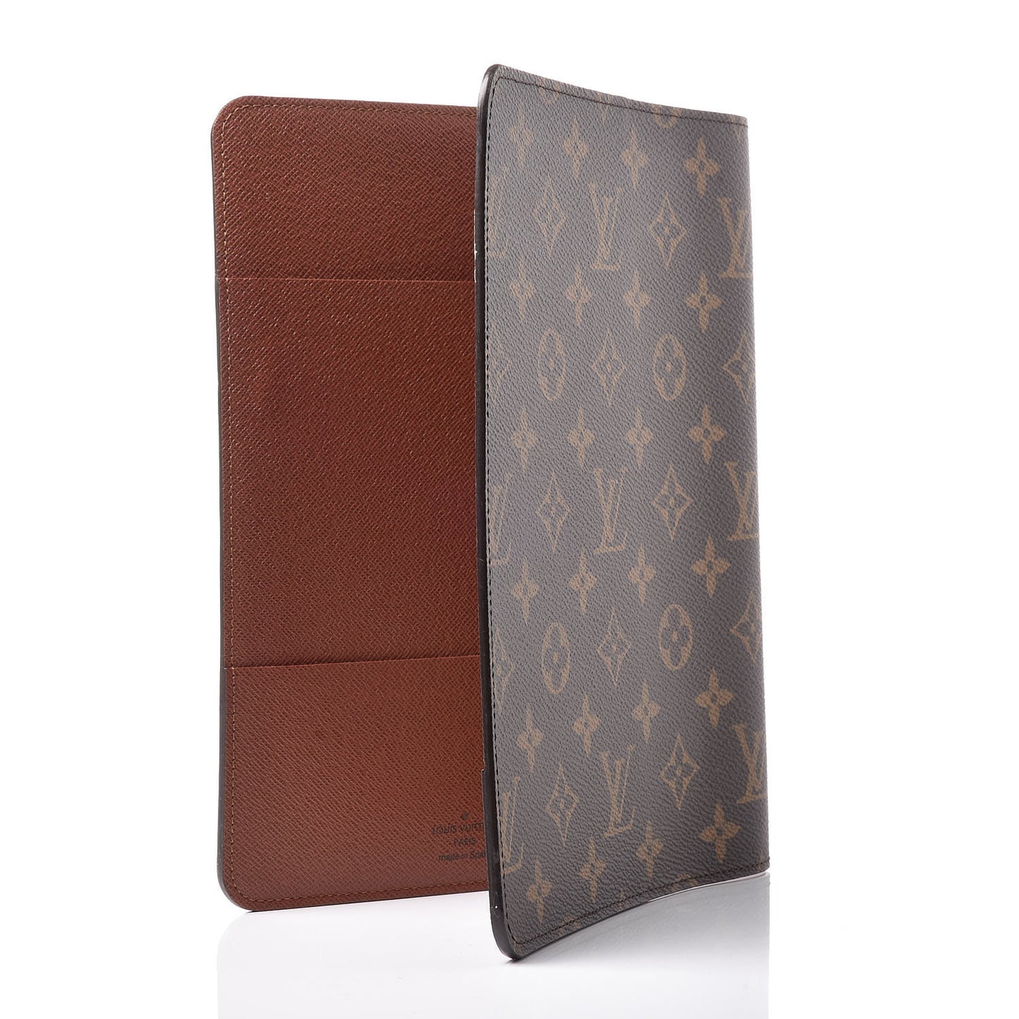 Monogram Desk Agenda Cover