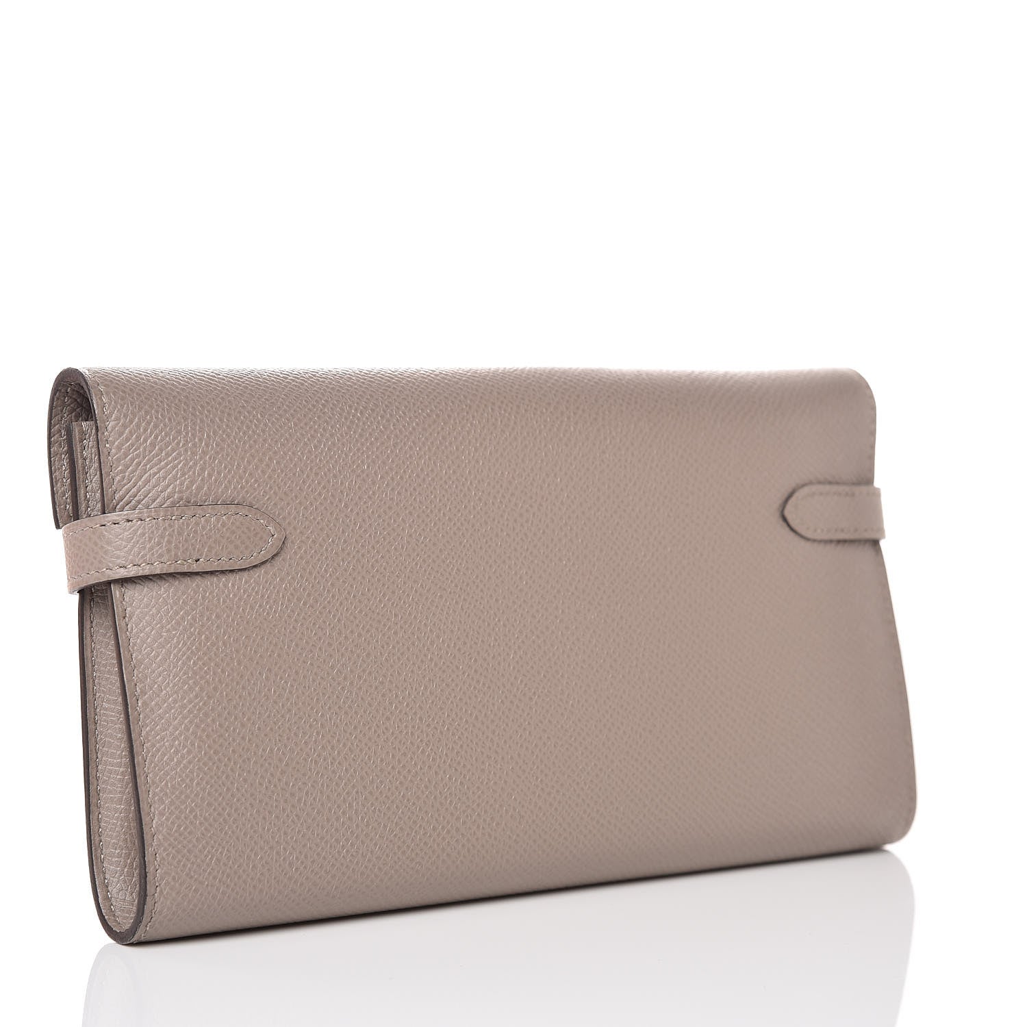 Hermes Epsom Kelly Longue Wallet Gris Asphalte 3 of 9