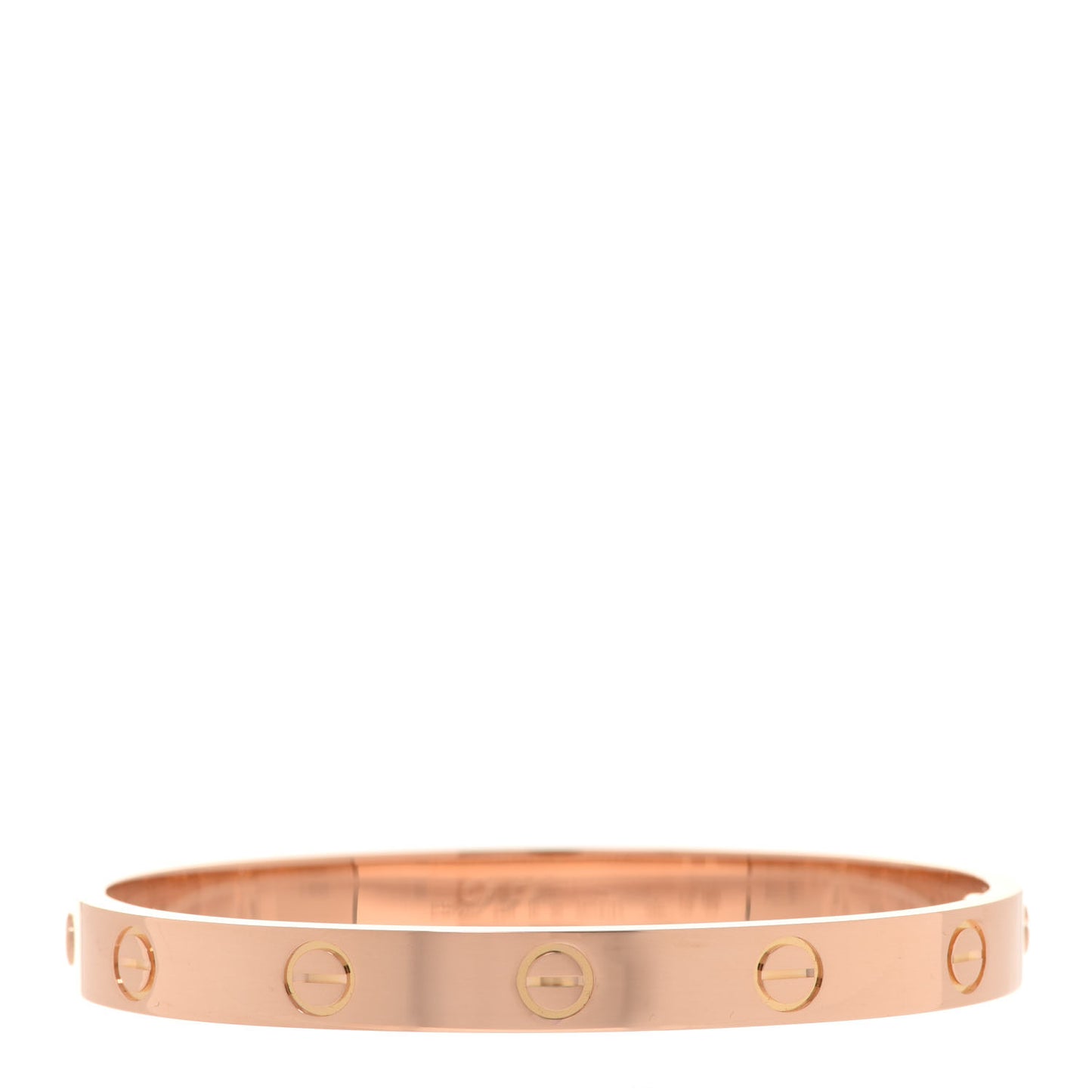 18K Pink Gold LOVE Bracelet 16