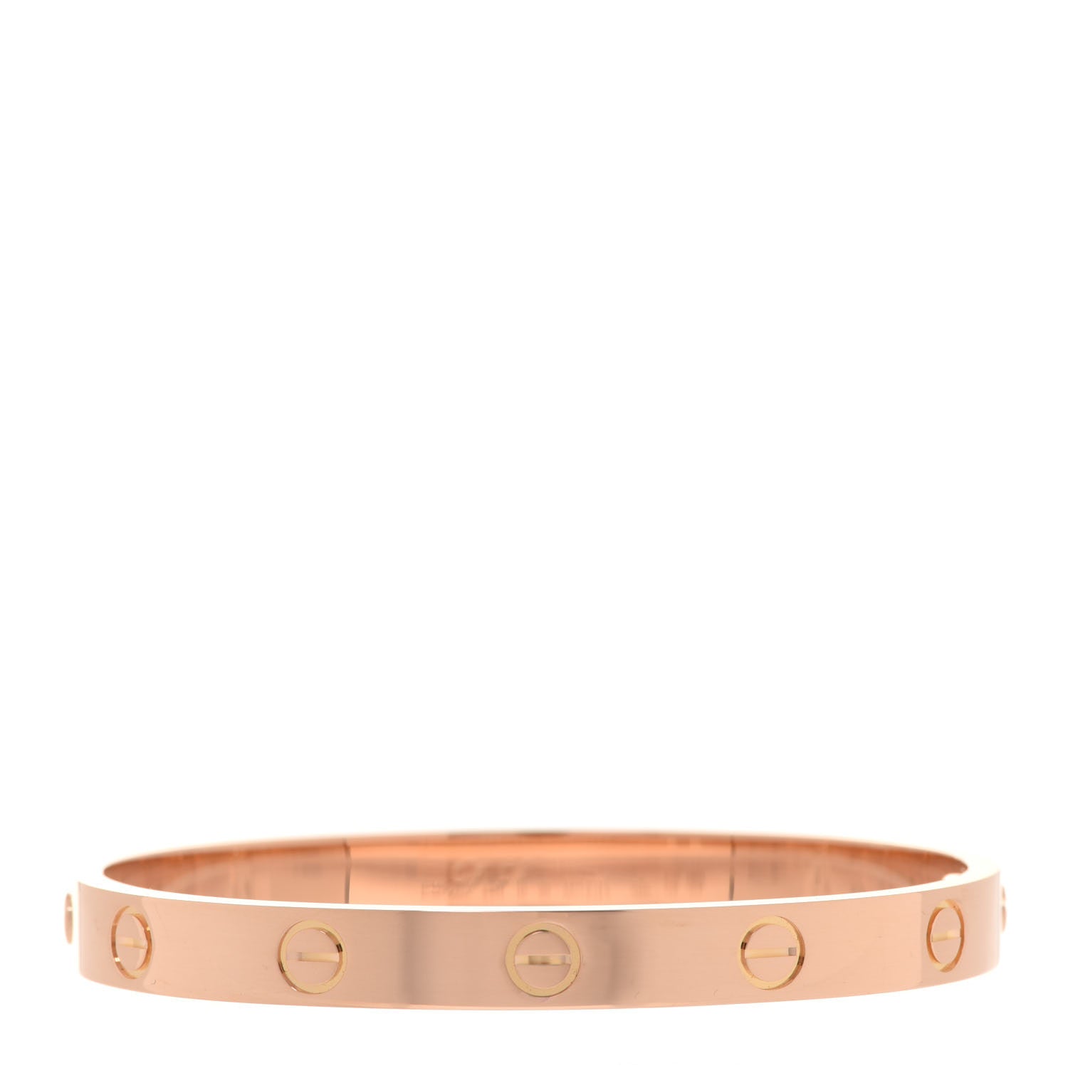 Cartier 18K Pink Gold LOVE Bracelet 16 3 of 7