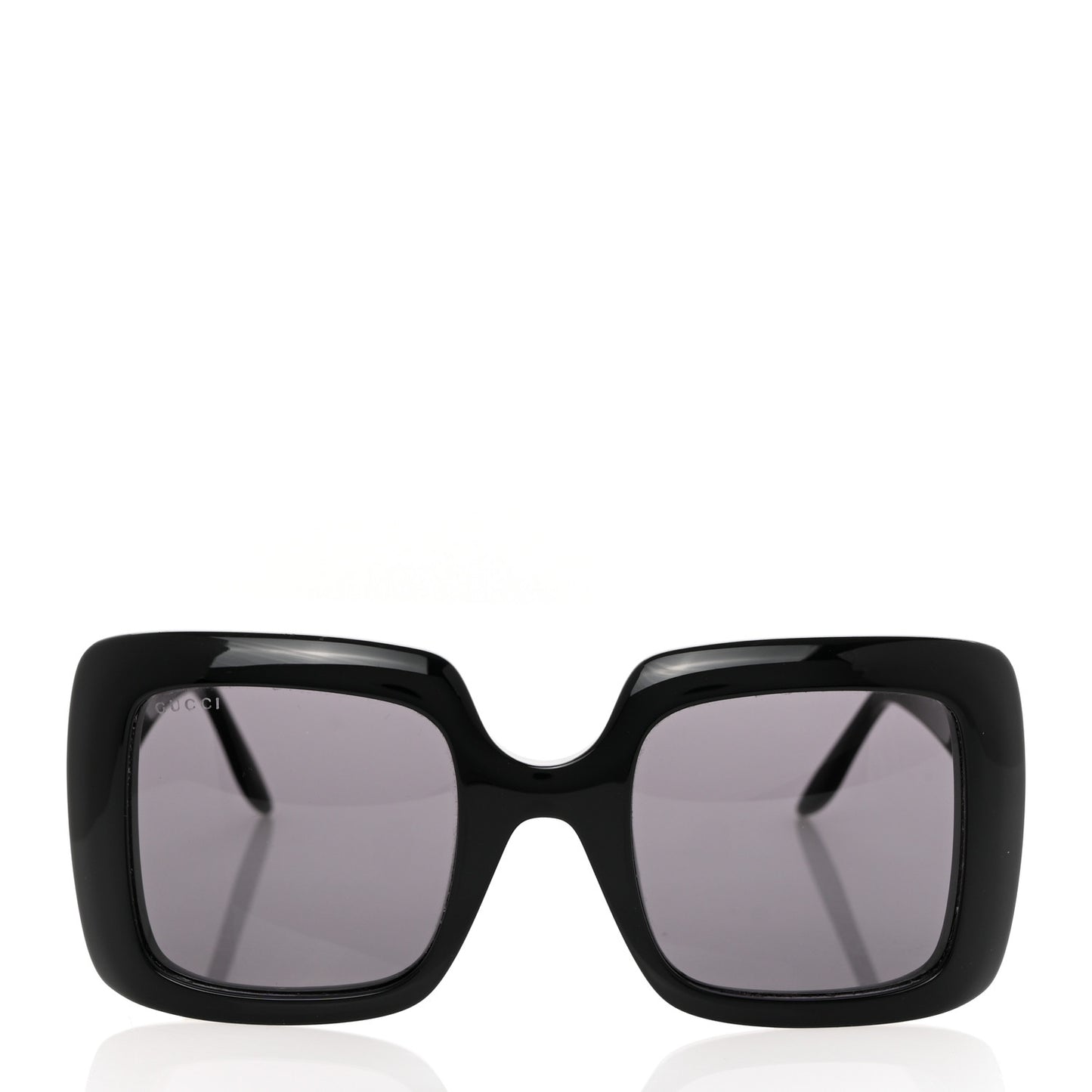 Acetate Square Frame Sunglasses GG0896S Black