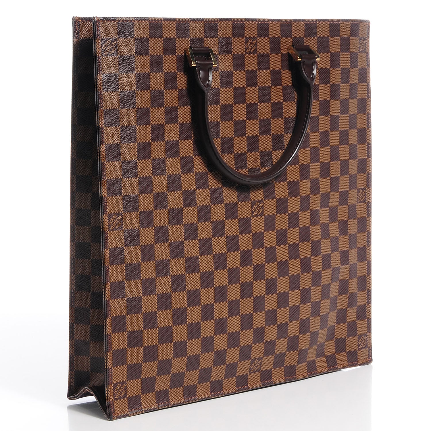 Louis Vuitton Damier Ebene Sac Plat 3 of 7
