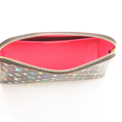 Louis Vuitton Monogram Multicolor Cosmetic Pouch Black Grenade 5 of 7