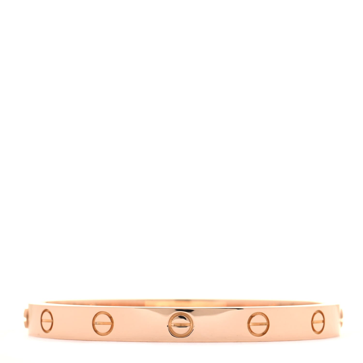 Cartier 18K Pink Gold LOVE Bracelet 17 1 of 4