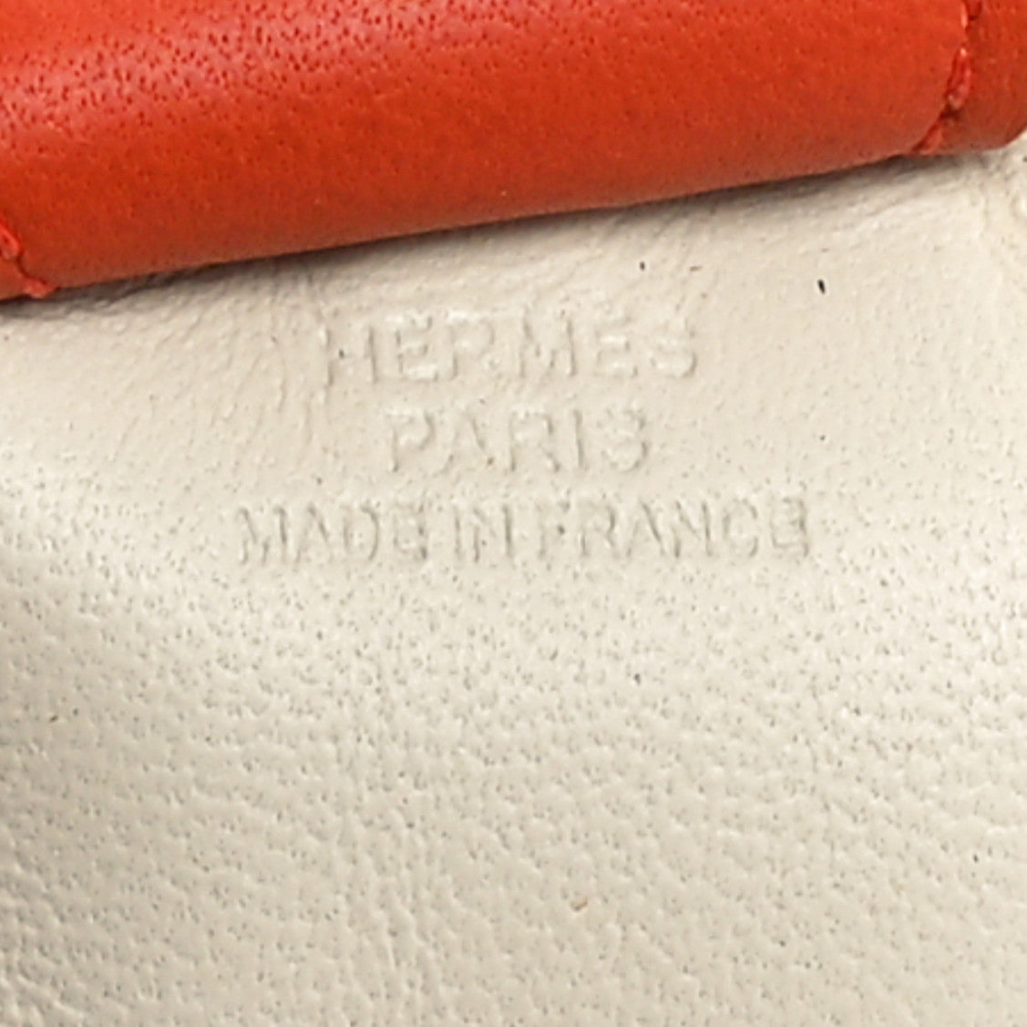 Milo Lambskin Grigri Rodeo Horse Bag Charm MM Craie Sesame Cornaline